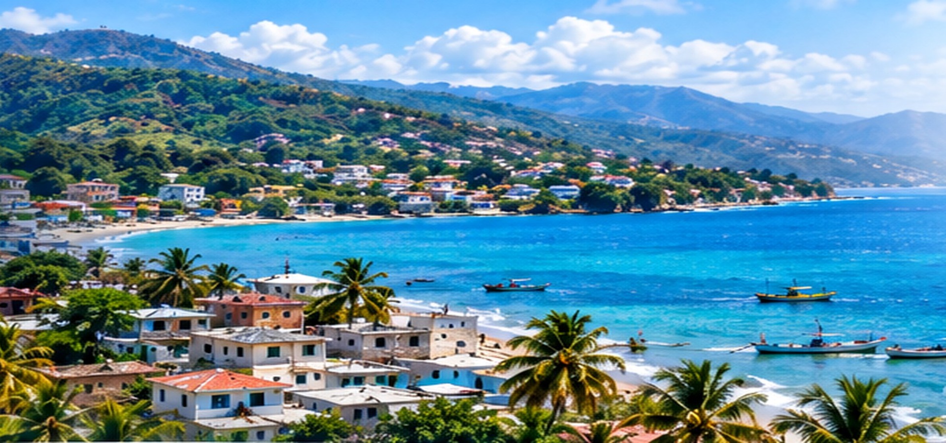Haiti coastline